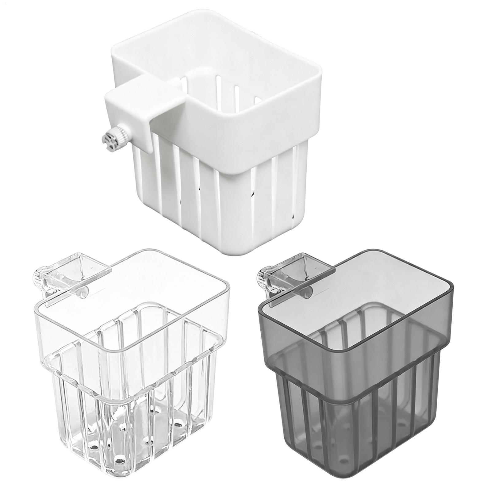 Hydroponic Grow Pod - Transparenter Aquarien-Pflanzenhalter, Aquarien-Dekorationstopf, Wasserpflanzenhalter im Knopf-Design,