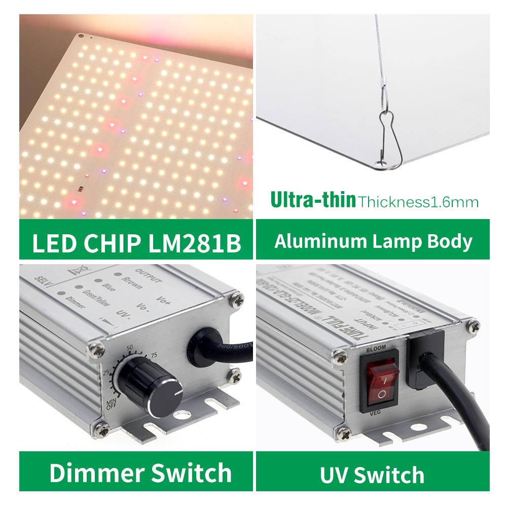 Indoor-Pflanzenwachstumslampe  – Grow Light Led Bewertung und Preis