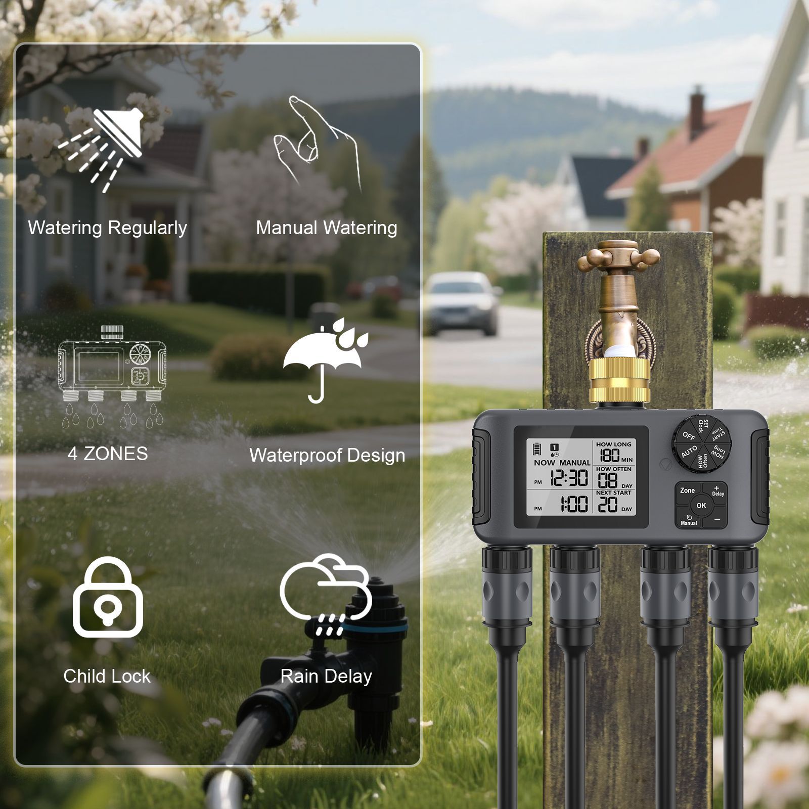 Neues intelligentes Outdoor-Vi – Automatic Watering Bewertung und Preis