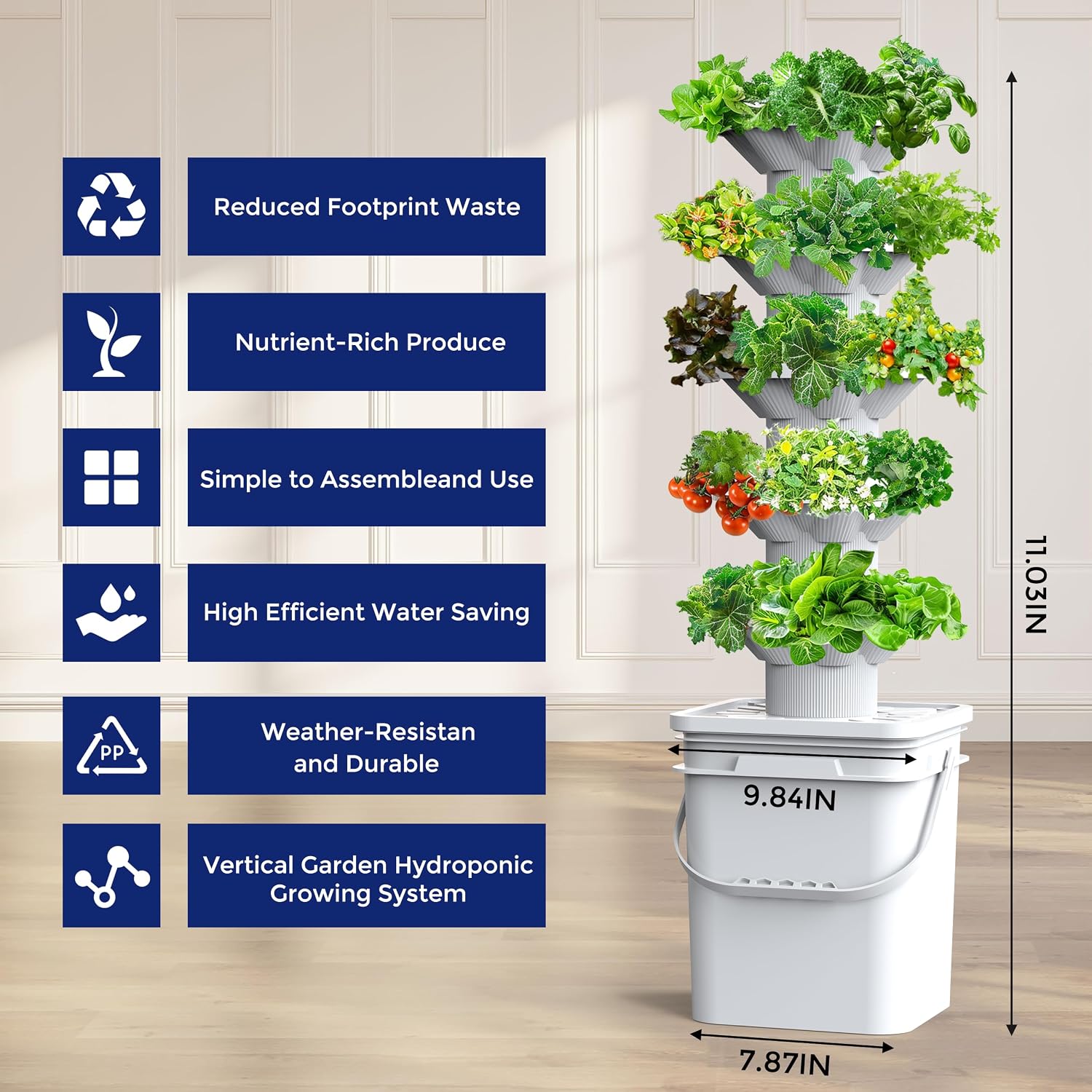 Hydroponisches Anbausystem-Set – Indoor Garden Kit Bewertung und Preis