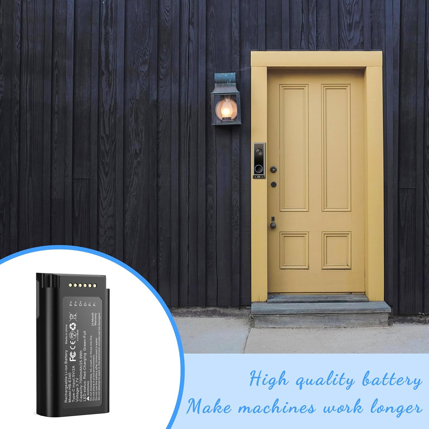 7000 mAh wiederaufladbarer Lit – Eufy Camera S340 Bewertung und Preis