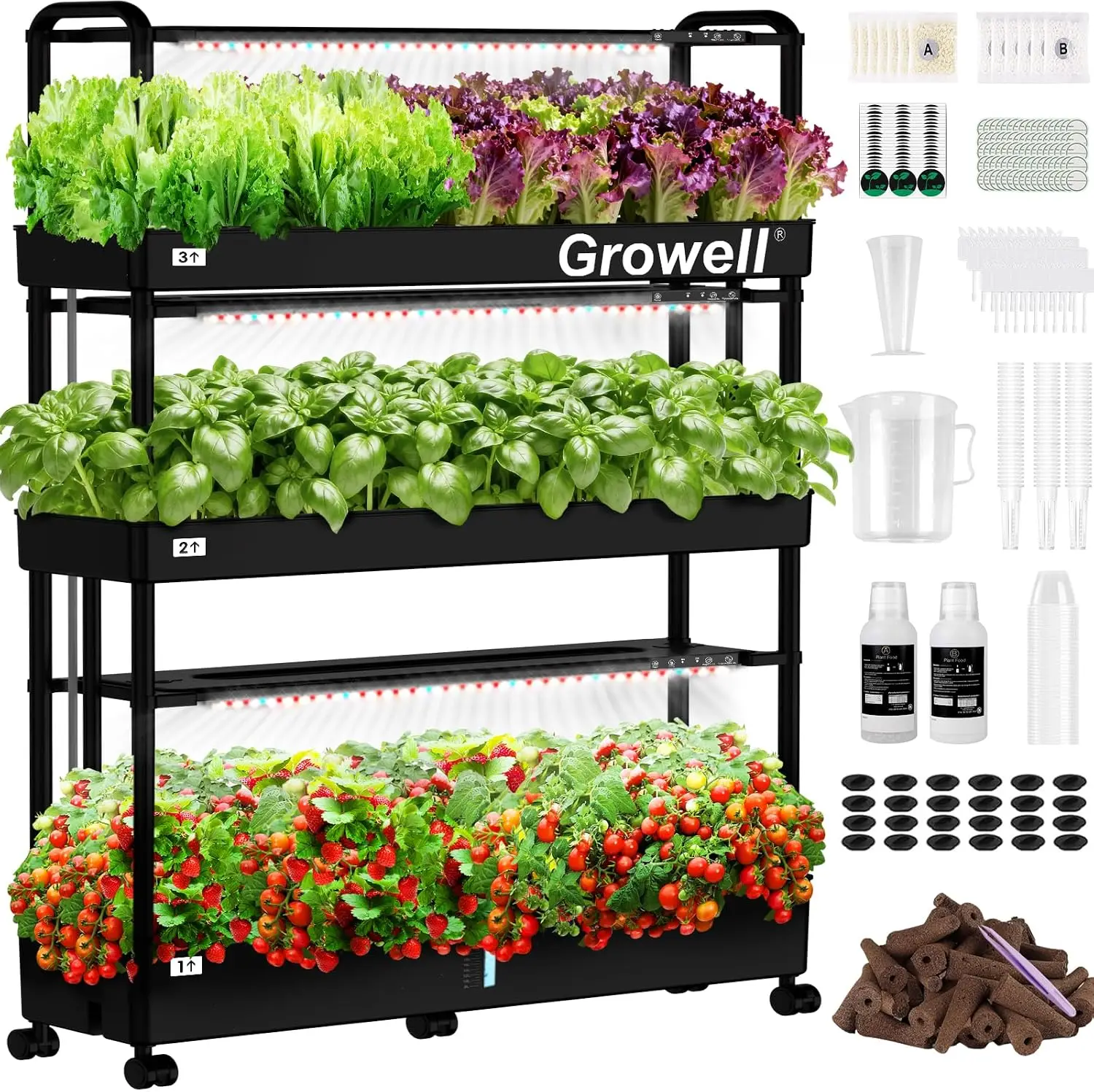 Großes Hydroponisches Anbausys – Indoor Garden Kit Bewertung und Preis